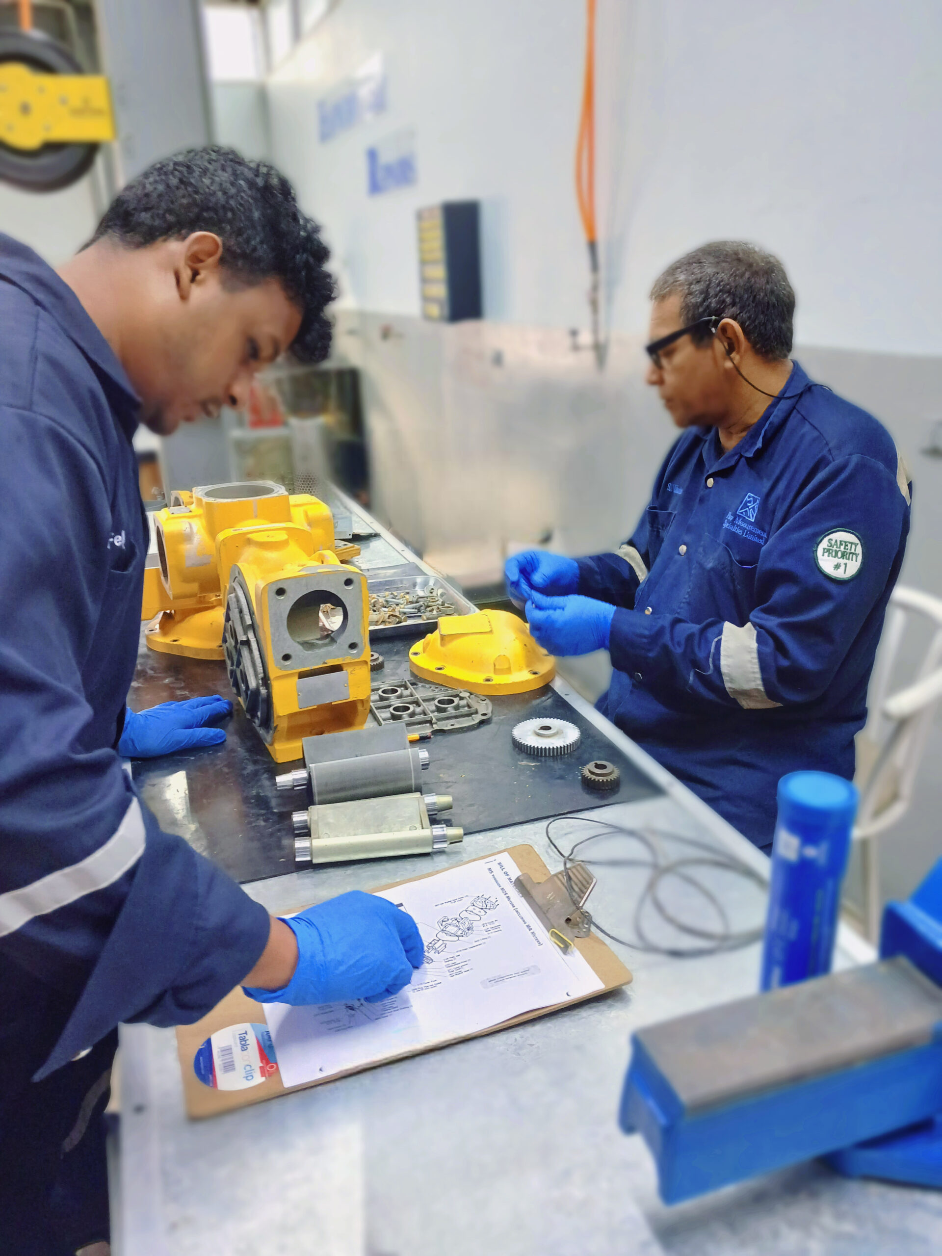 Flow meter repairs and calibrations